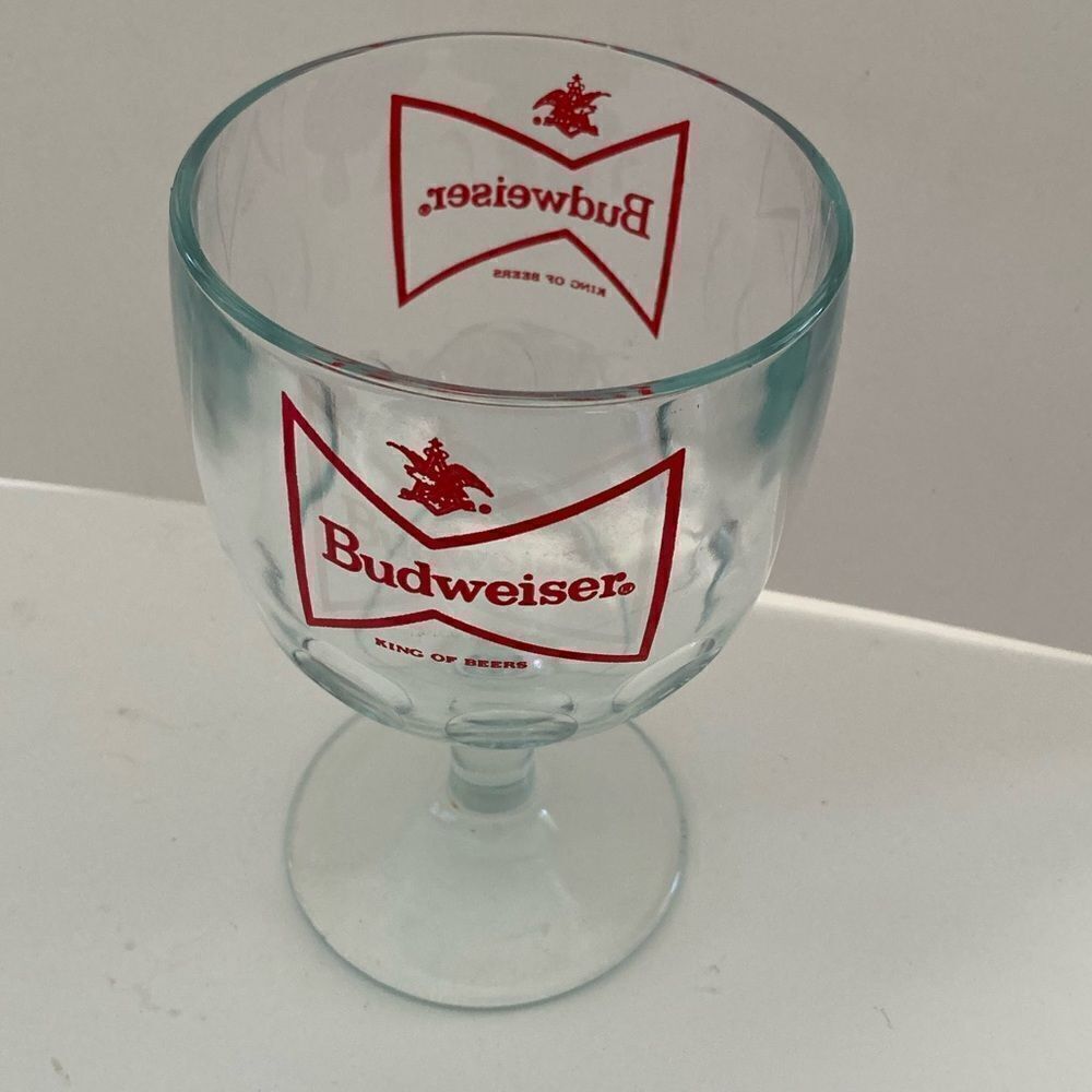 Vintage Budweiser Beer Goblet - Picture 3 of 3